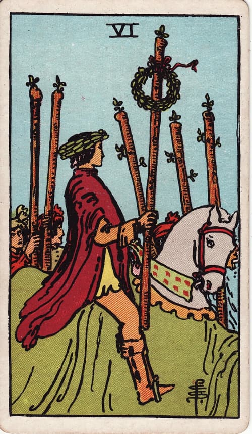 6 of Wands